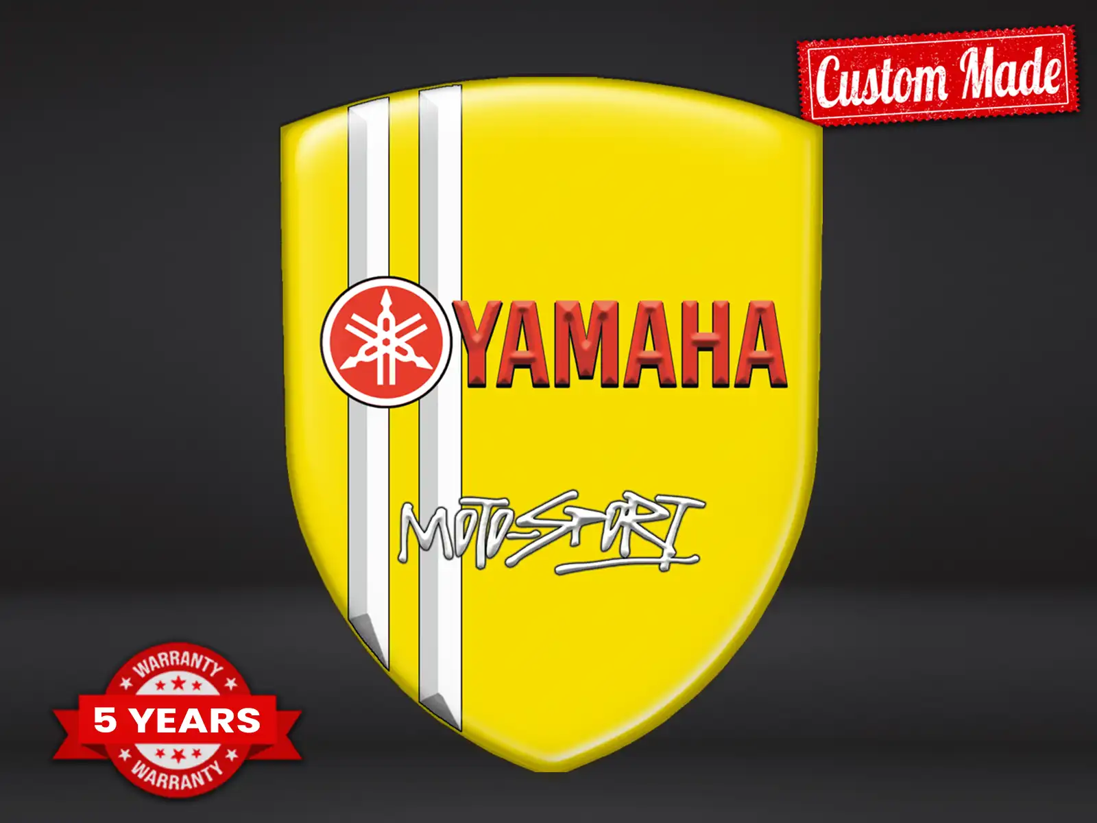 Yamaha Banner Ventana Auto Resistente Alta Calidad Profesional